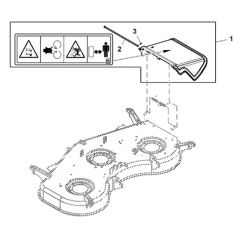 John Deere X948 - PC13378 - Discharge Chute - ST978853