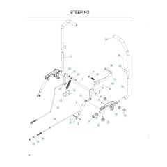 Husqvarna Z18 - Steering