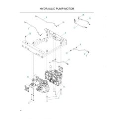 Husqvarna Z4218 - Hydraulic Pump