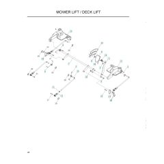 Husqvarna Z4219 - Mower Lift & Deck Lift