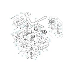 Husqvarna Z460 - Mower Deck