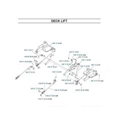 Husqvarna Z4822 - Mower Lift & Deck Lift