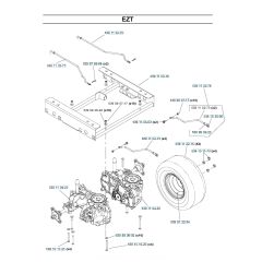 Husqvarna Z4822 - Transmission