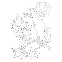 Husqvarna Z554 X - Frame