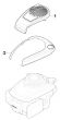 HP425 - 2014 - 295431038/M14 - Mountfield Rotary Mower Engine Cover Diagram
