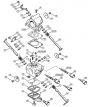 Genuine Stihl TS420 / J - Carburetor C1Q-S118, C1Q-167