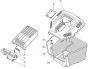 M5510 PD - 2009 - 292552043/M09 - Mountfield Rotary Mower Grass Bag Diagram