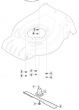 S46 PD Li - 2019-2020 - 2L0487863/M19 - Mountfield Rotary Mower Blade Diagram