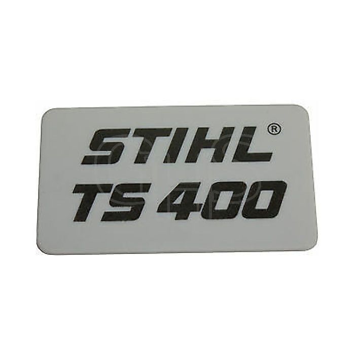 STIHL TS400 model tag name plate badge   4223 967 1500  new oem 