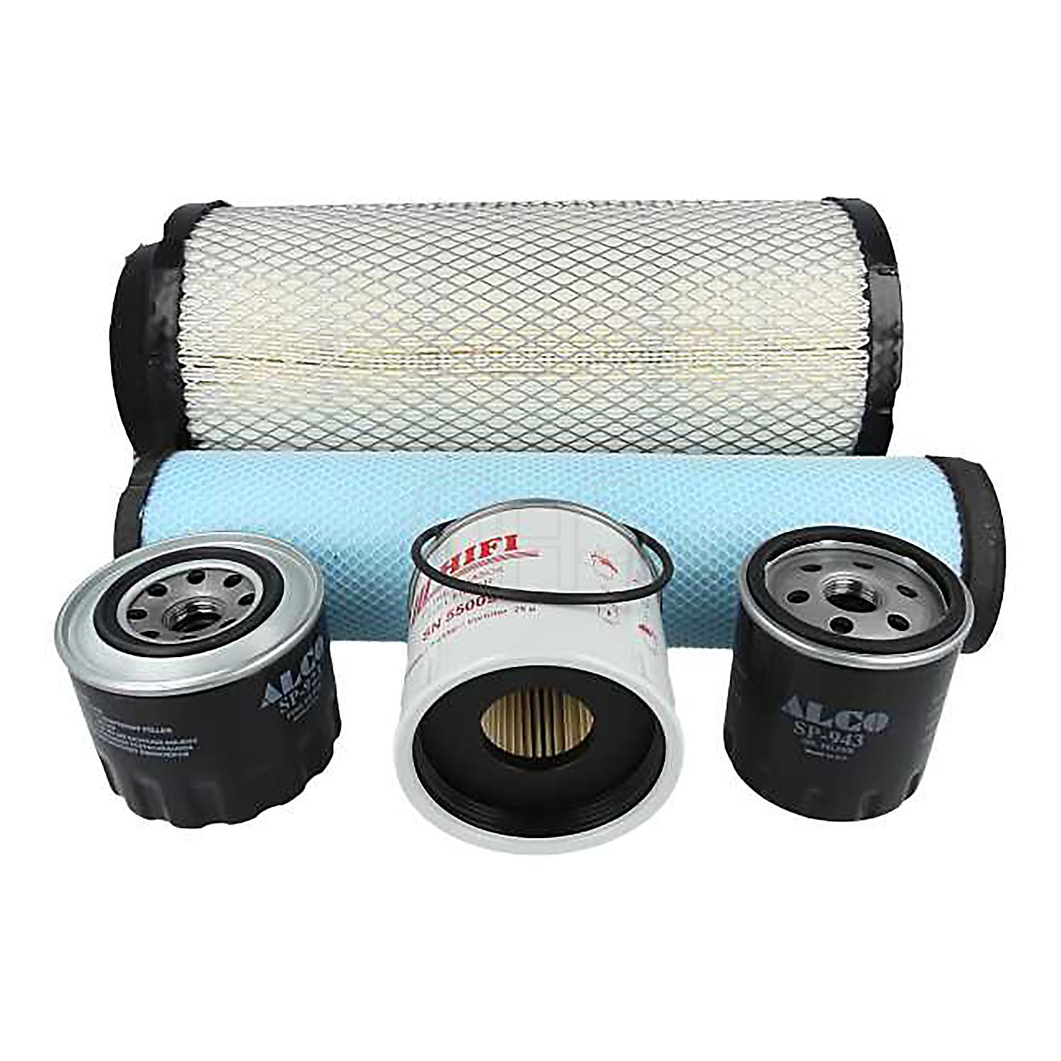 Ingersoll-Rand Filter Service Kit Fits Ingersoll rand 7/41 - Air Fuel Oil Isuzu Engine 