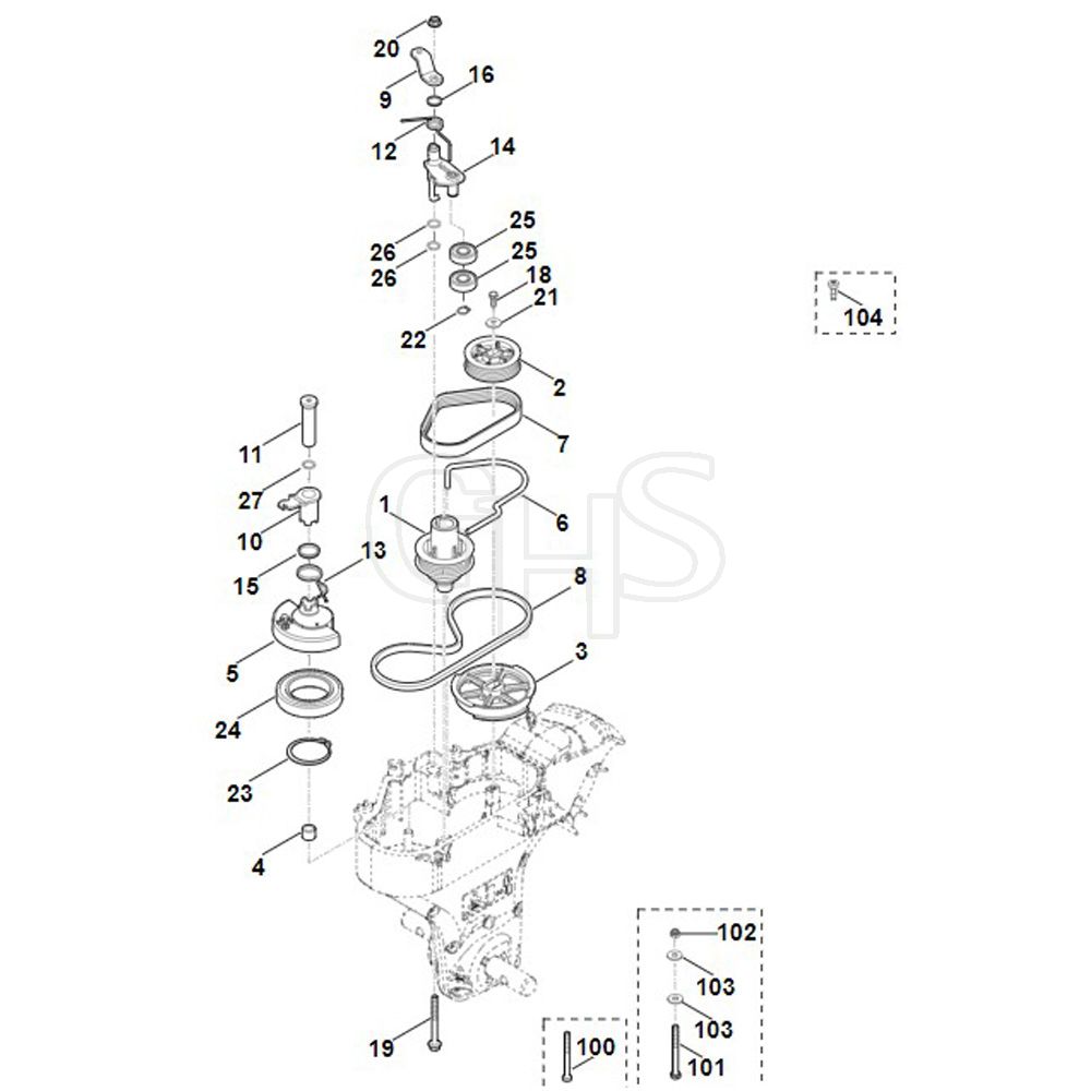 Viking HB585.0 Drive Parts Diagram GHS — free download