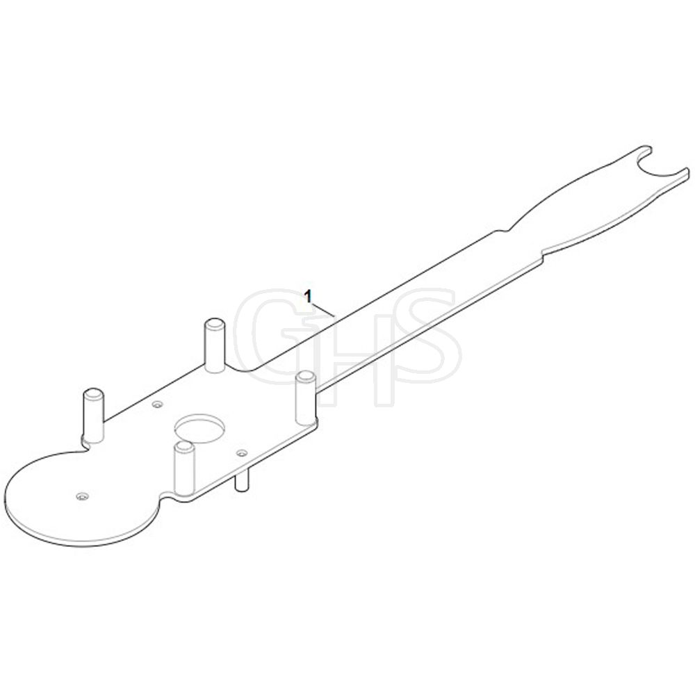 46 CM lawnmower blade fits Viking MB 248 T 248.1 248.2 248.3 / 6350-702-0102 A e