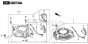 HP425 - 2015-2018 - 295431038/M15 - Mountfield Rotary Mower Recoil Starter Diagram