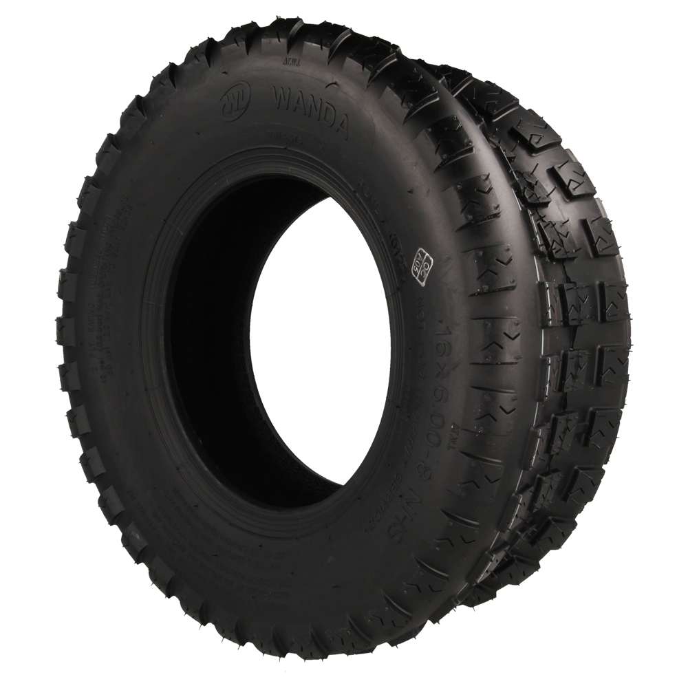 Tyre 16X6.00-8 Ply2 P519B (Wanda)