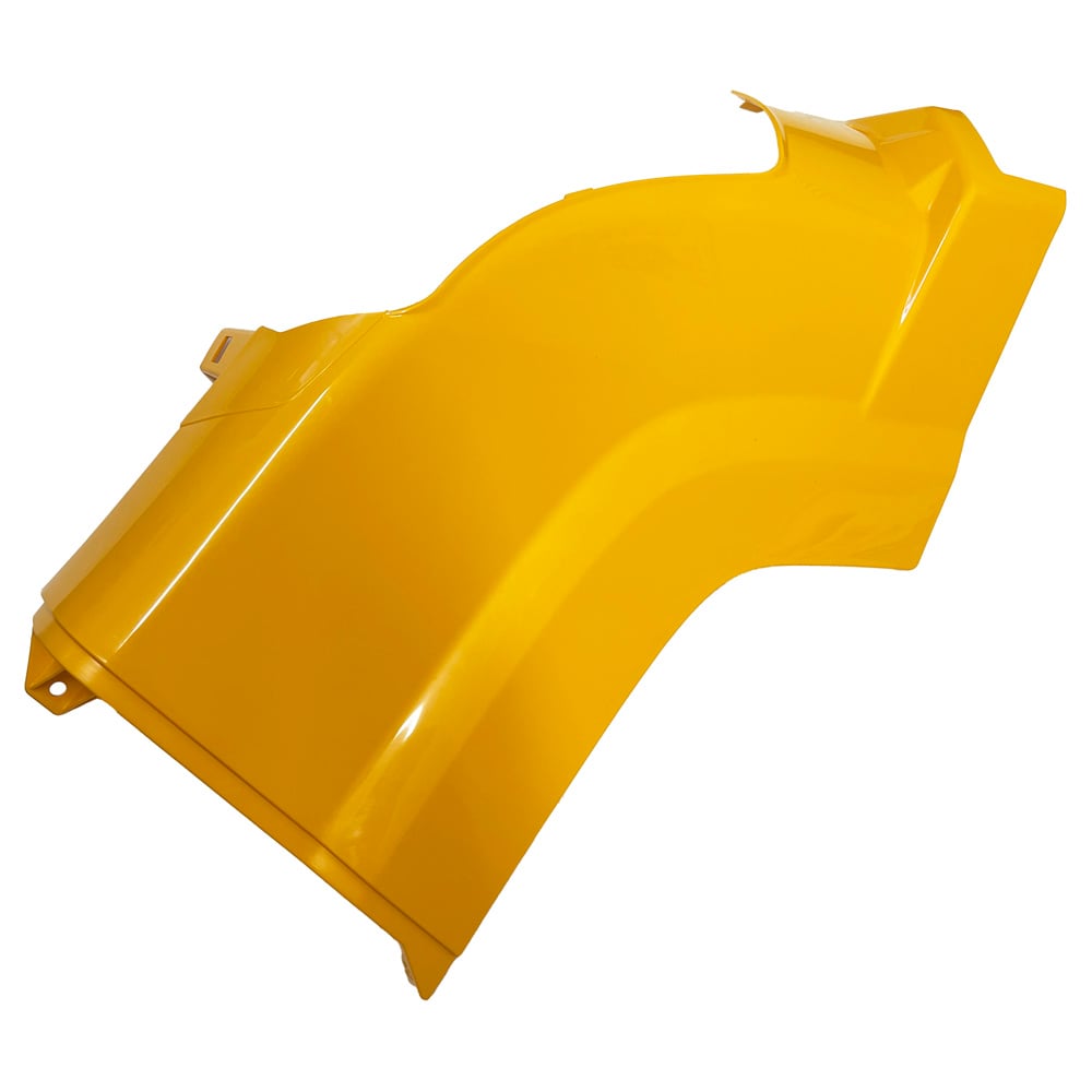 Right Rear Wheel Cover. Yellow