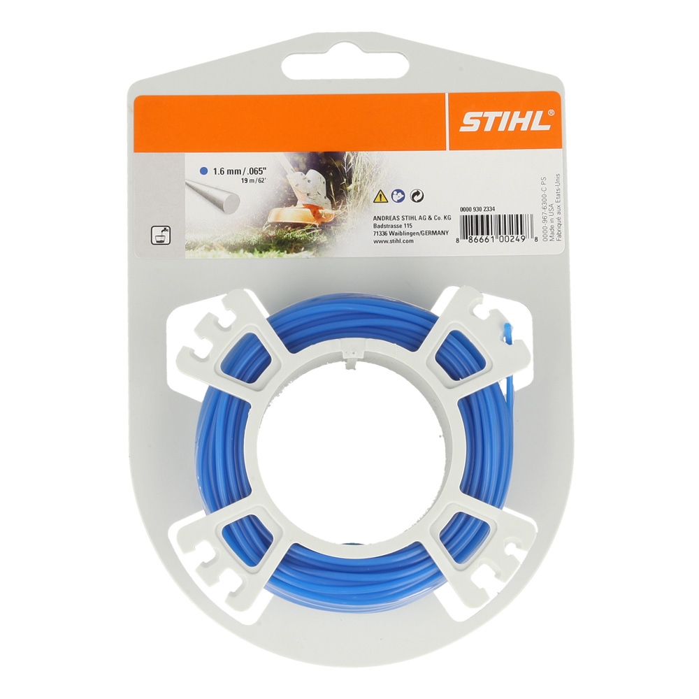 Line round Ø 1.6 mm x 19 m blue
