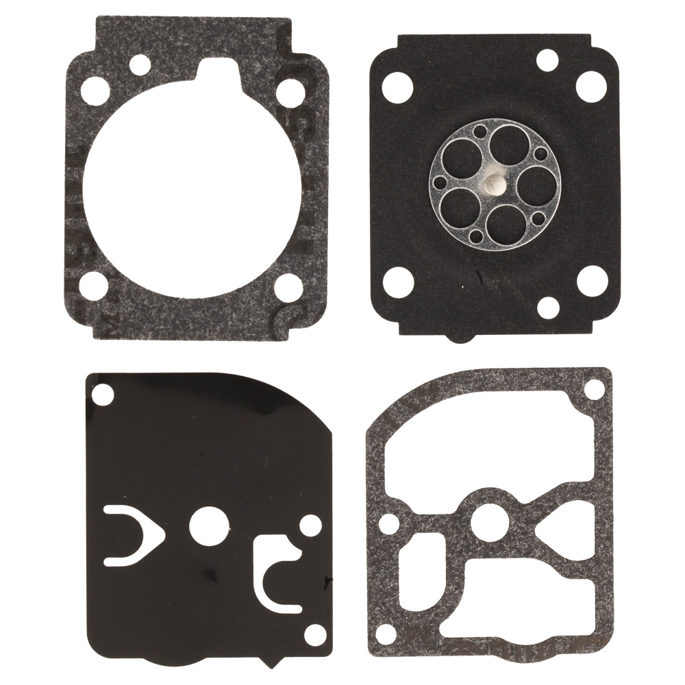 Set of carburetor diaphragms and gaskets